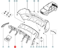 Duster Tampon İç Destek Plastiği Şema