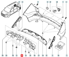 Lodgy Tampon İç Destek Plastiği Şema