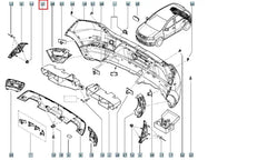 Sandero Tampon İç Destek Plastiği Şema