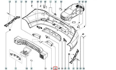 Clio Tampon İç Destek Plastiği Şema