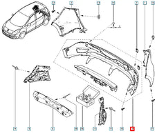 Megane Arka Tampon Şema