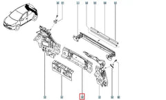 Clio Arka Panel Sacı Şema