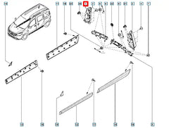 Dokker Stop Lambası Yuva Plastiği Şema