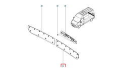 Master Bagaj Kapağı Dış Kaplama Plastiği Şema
