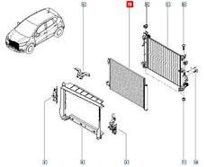 Lodgy Klima Radyatörü Şema