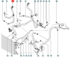 Master Motor Radyatörü Ara Hortumu Şema