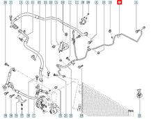 Megane Klima Borusu Şema