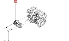 Clio Klima Kompresörü Şema