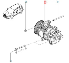 Megane Klima Kompresörü Şema