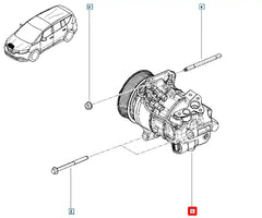 Megane Klima Kompresörü Şema