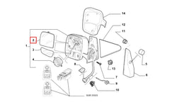 Scudo Yan Ayna Camı Şema