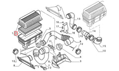 Scudo Hava Filtresi Şema