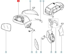 Megane Yan Ayna Şema