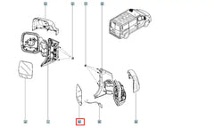 Trafic Yan Ayna Camı Şema