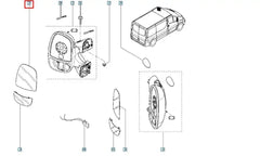 Trafic Yan Ayna Camı Şema