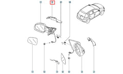 Logan Yan Ayna Kapağı Şema