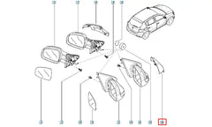 Logan Yan Ayna Kapağı Şema