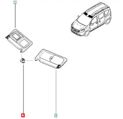 Logan Güneşlik Klipsi Şema