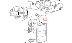 Scudo Stop Lambası Şema