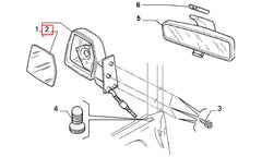 Scudo Yan Ayna Camı Şema