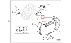 Palio Fren Ayar Cırcırı Şema