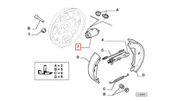 Albea Arka Fren Merkezi Şema