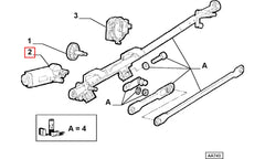 Tipo Silecek Mekanizması Şema