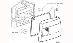 Tempra Stop Lambası Camı Şema