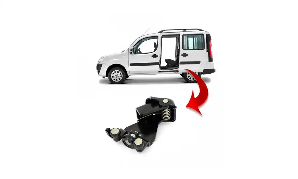 Doblo Sürgülü Kapı Ray Makarası Montaj