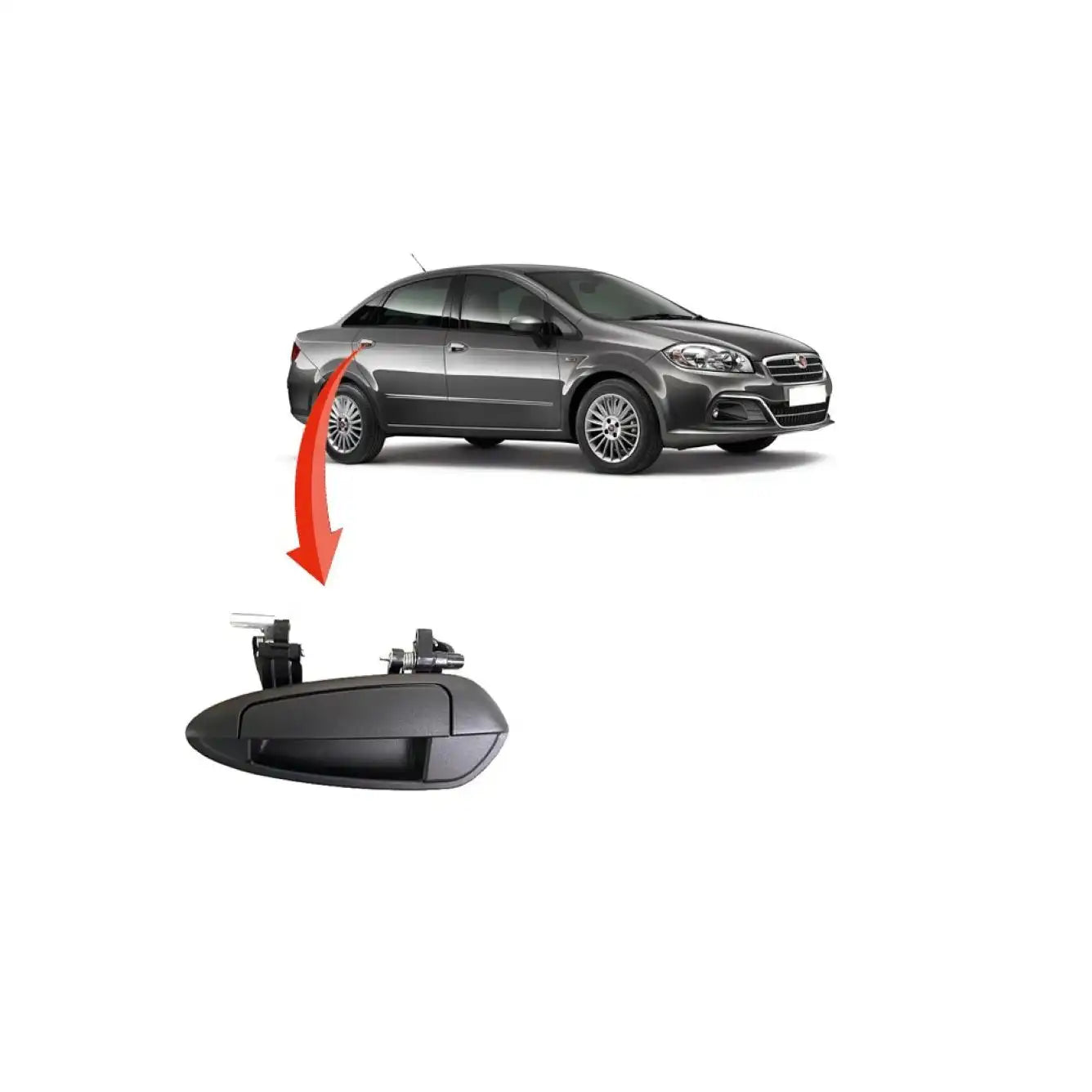 Linea Kapı Dış Açma Kolu Montaj Linea Kapı Dış Açma Kolu Montaj