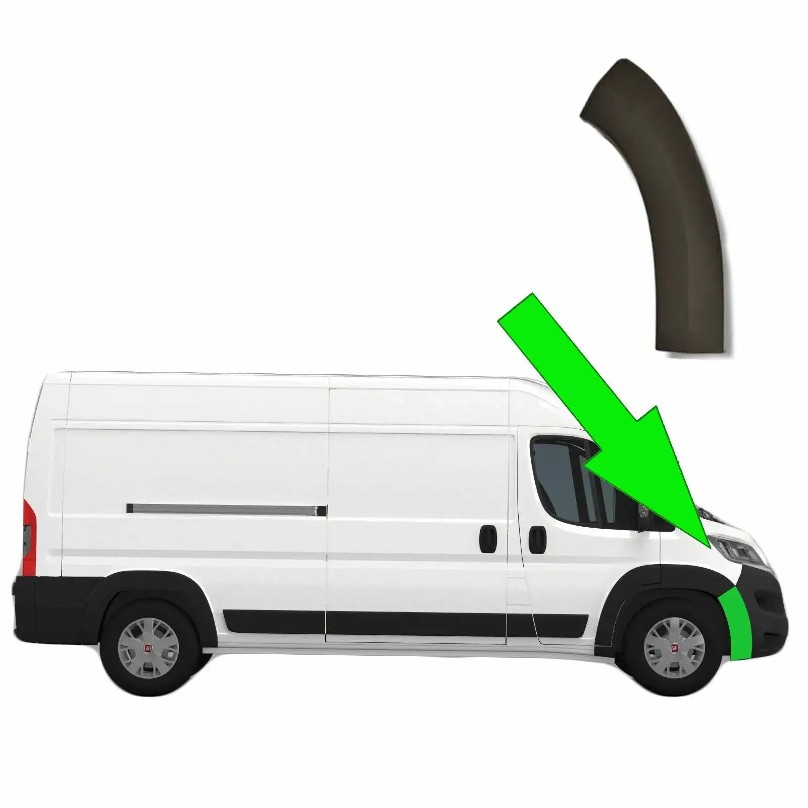 Ducato Çamurluk Ağzı Kaplama Plastiği Montaj