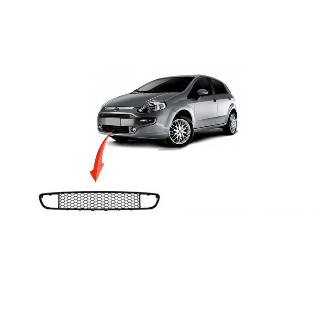 Grande Punto Tampon Izgarası Montaj