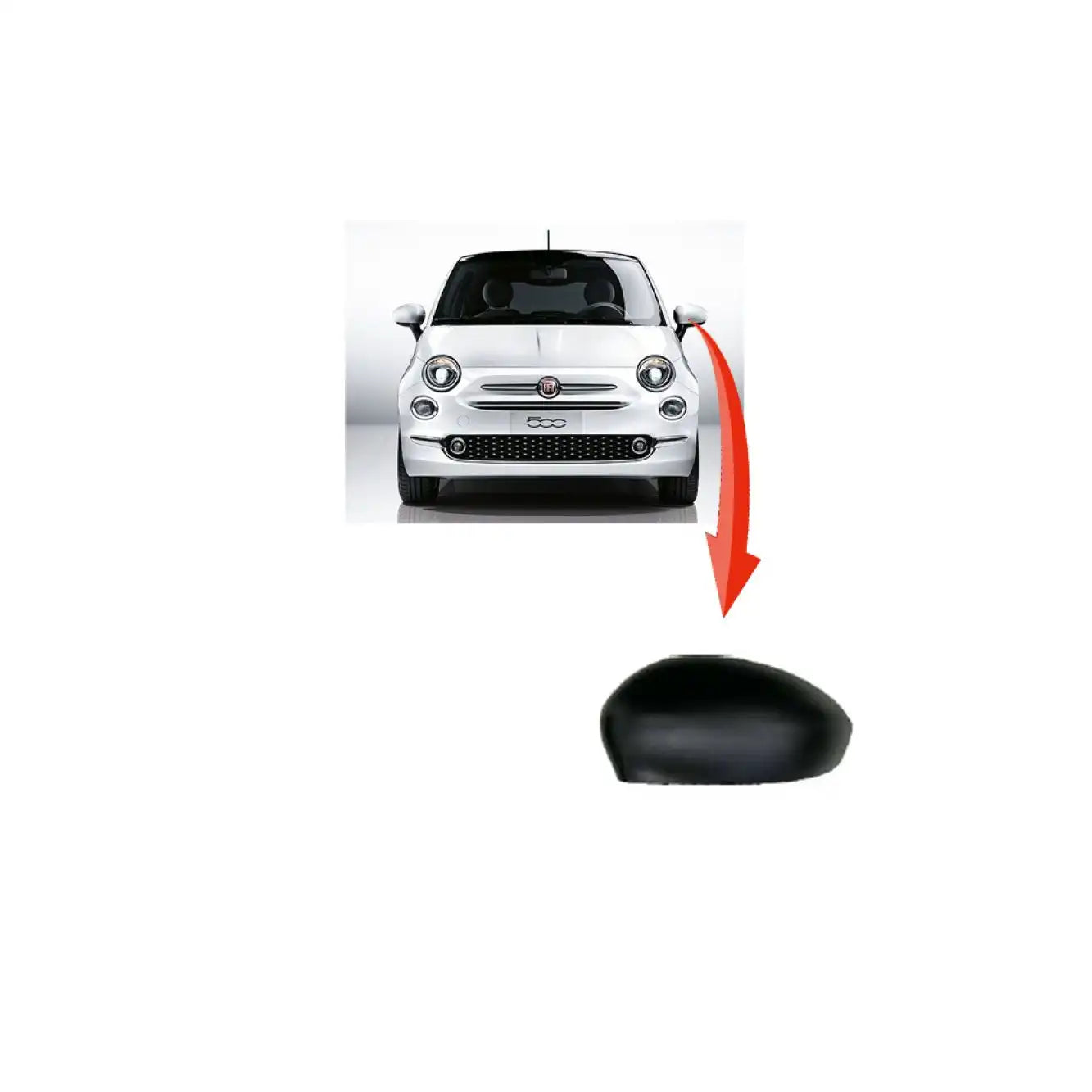 500 Yan Ayna Kapağı Montaj