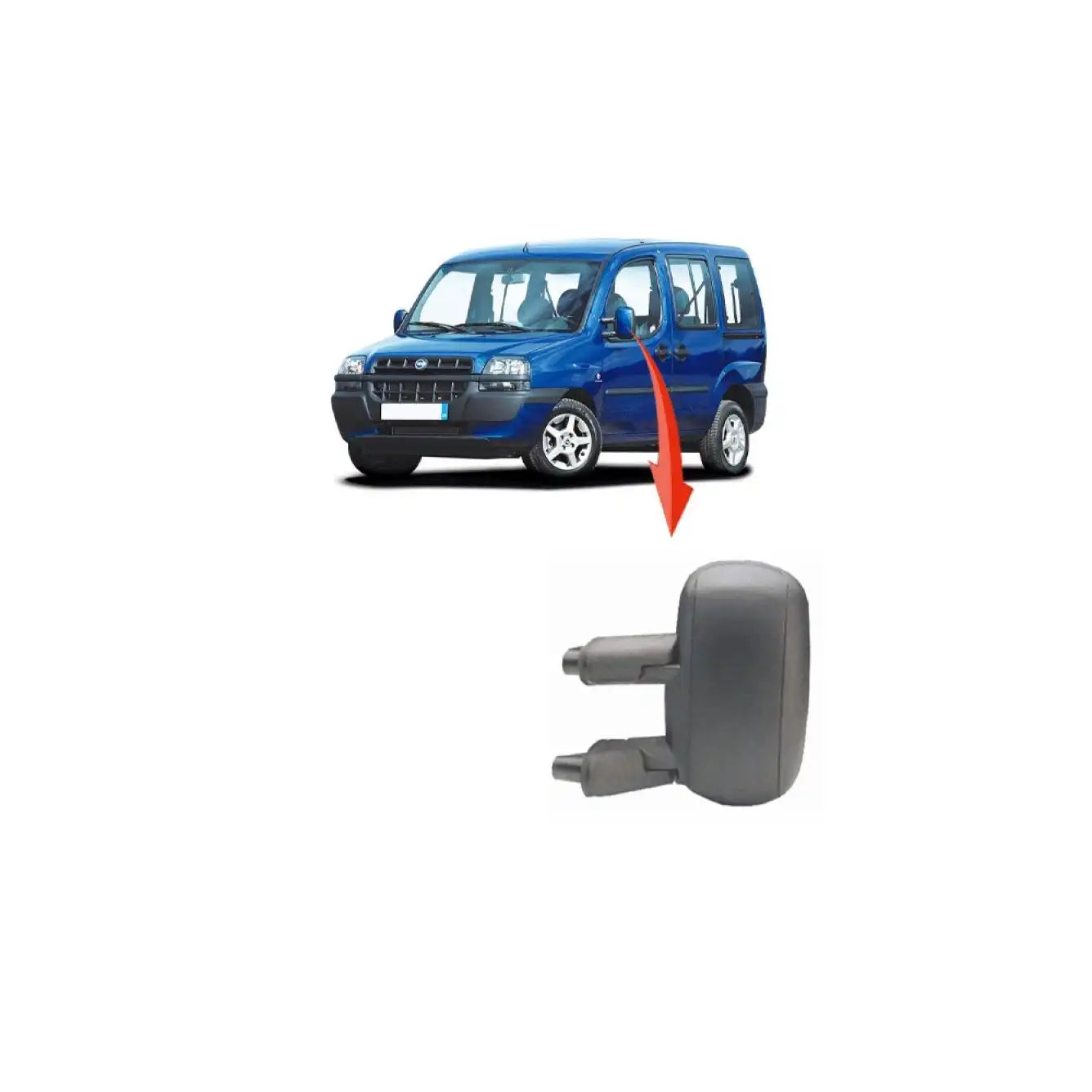 Doblo Yan Ayna Montaj