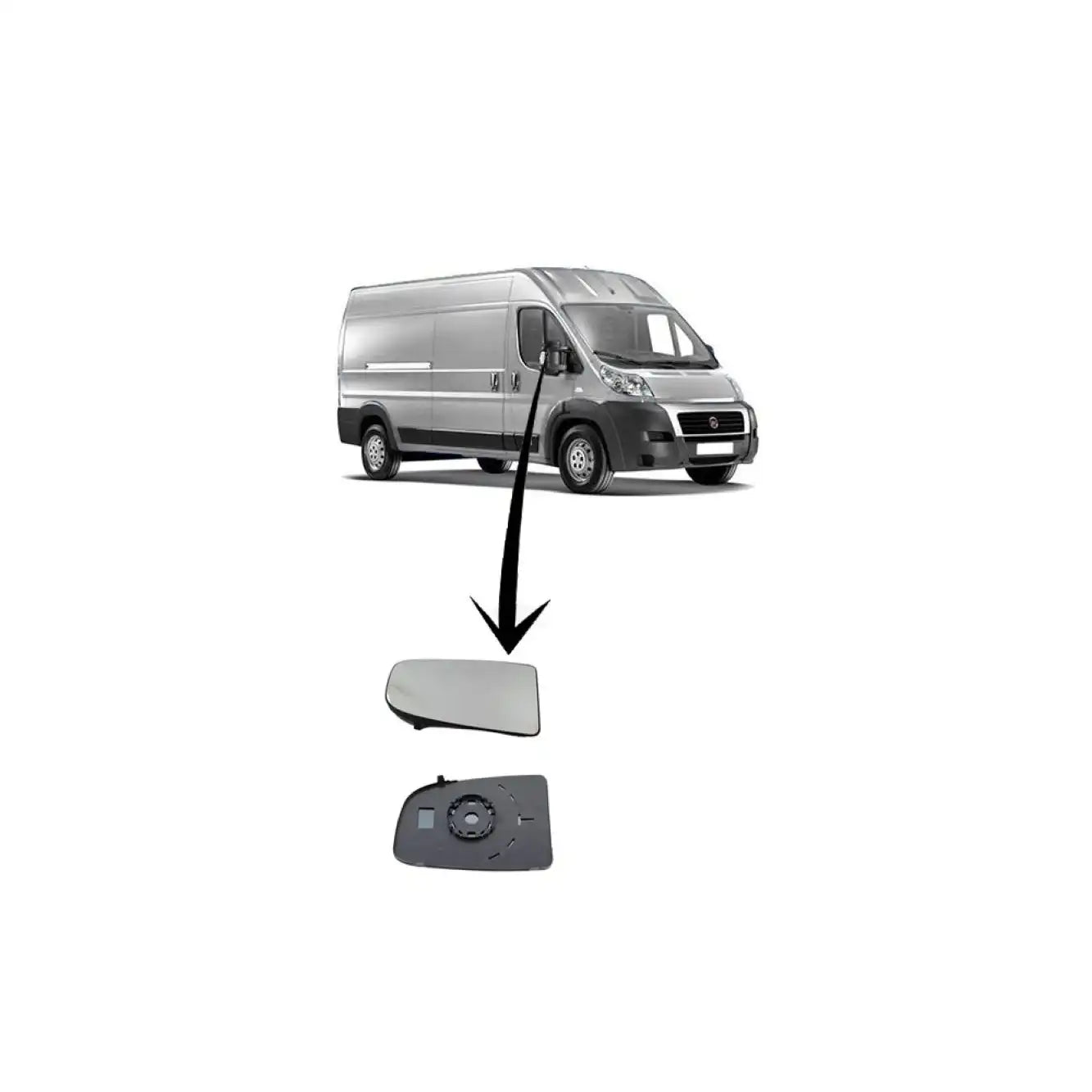 Ducato Yan Ayna Camı Montaj