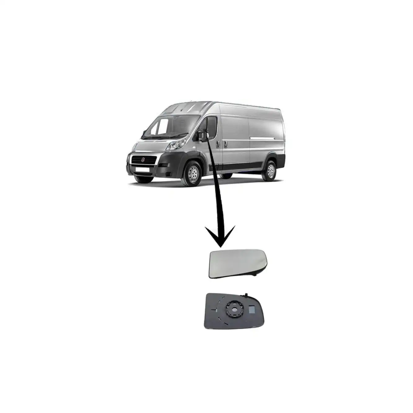 Ducato Yan Ayna Camı Montaj