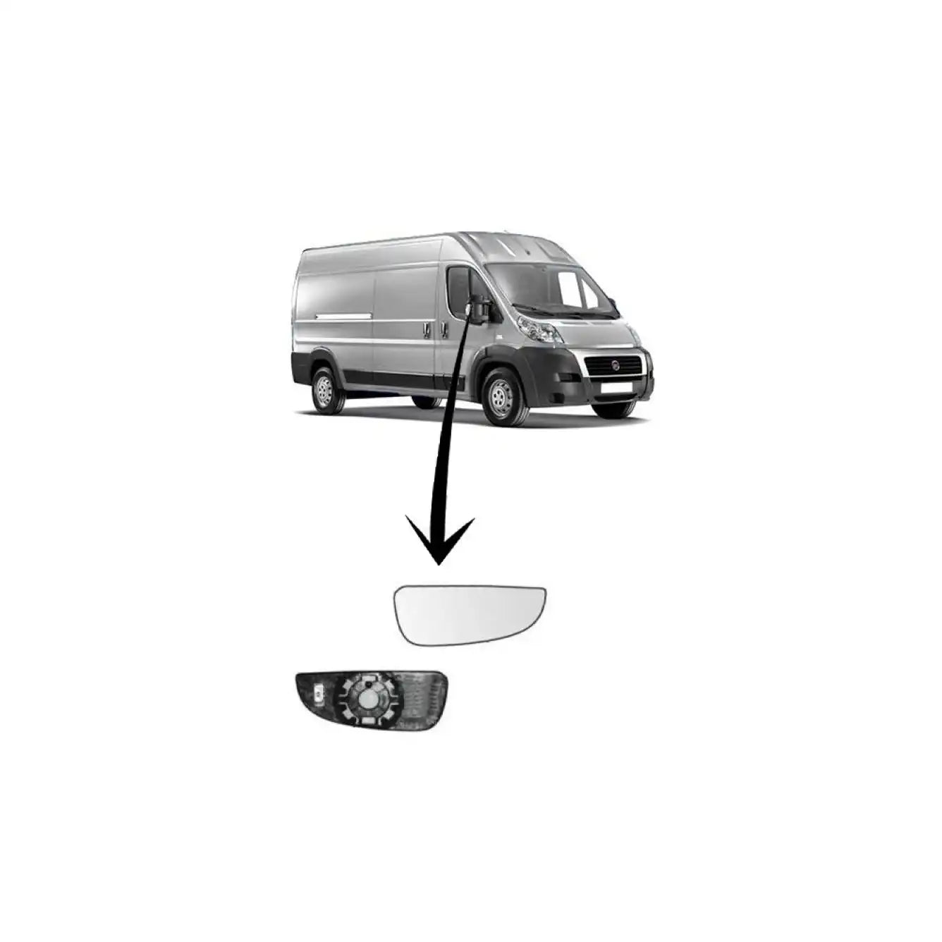 Ducato Yan Ayna Camı Montaj