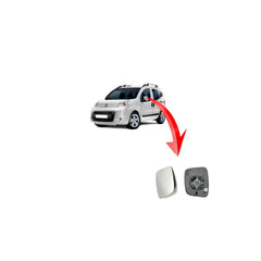 Fiorino Yan Ayna Camı Montaj