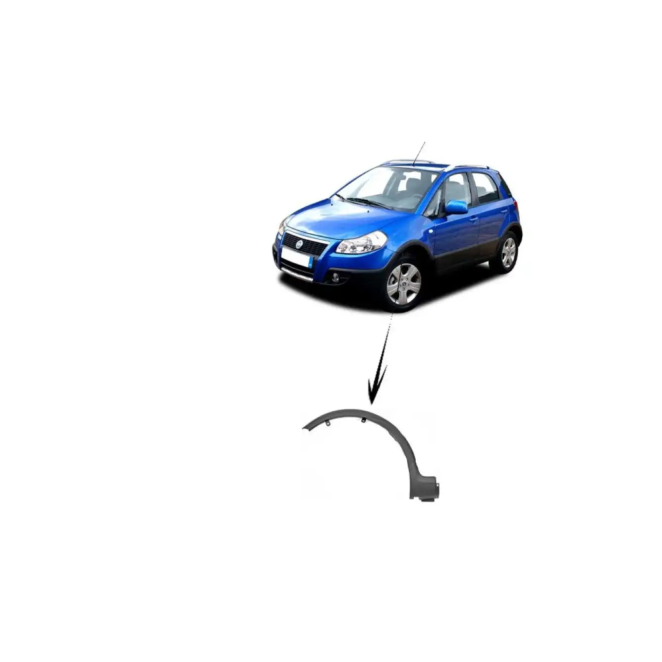 Sedici Çamurluk Ağzı Kaplama Plastiği Montaj