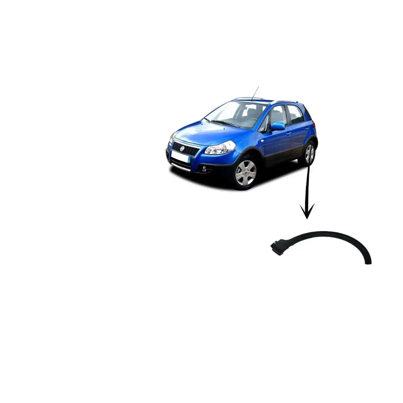 Sedici Çamurluk Ağzı Kaplama Plastiği Montaj