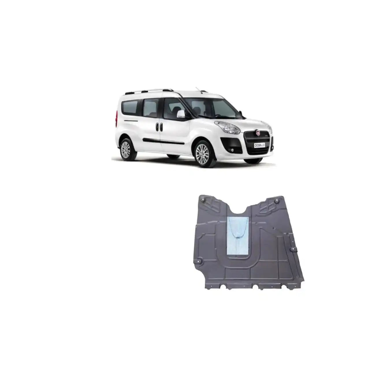 Doblo Motor Alt Koruma Plastiği Montaj