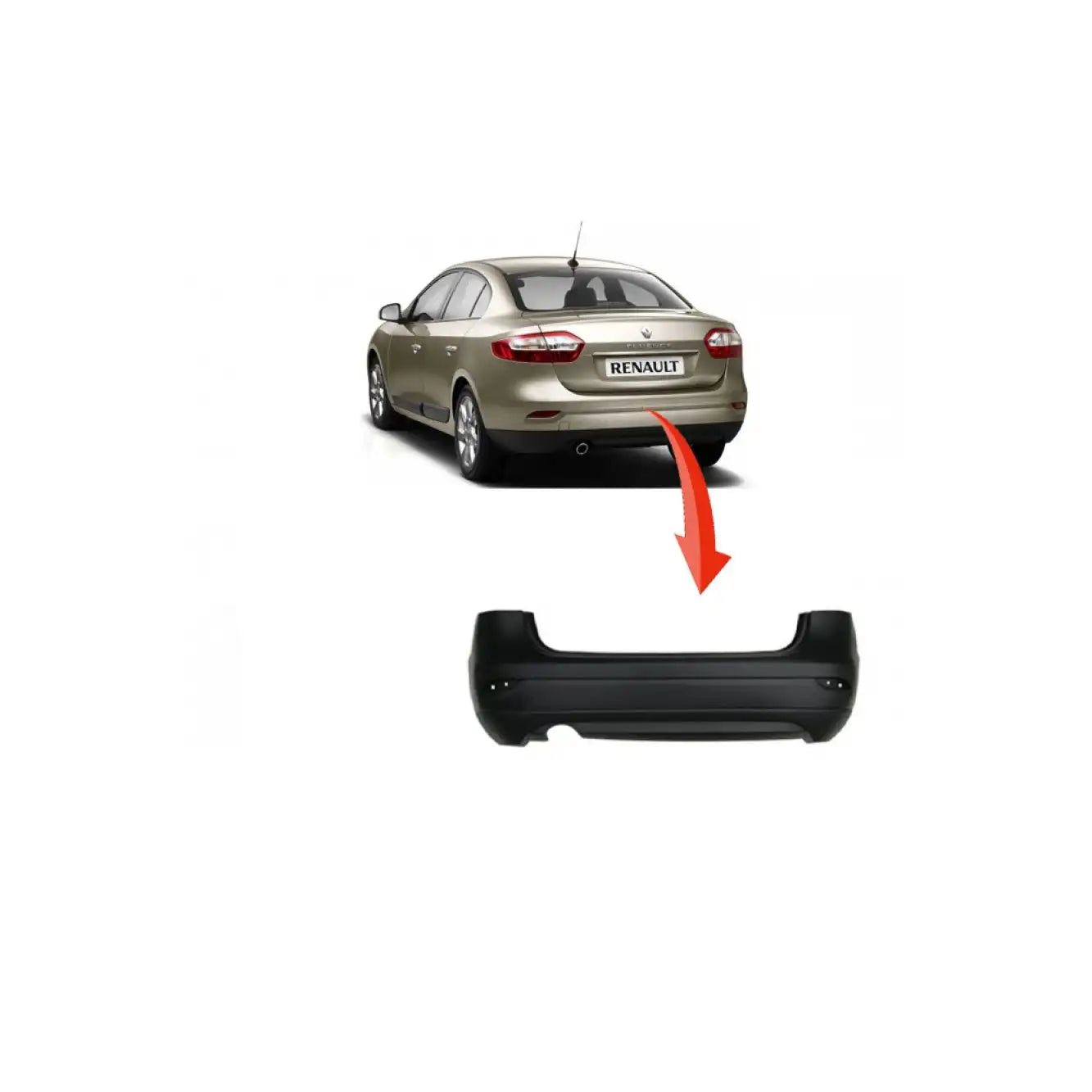 Fluence Arka Tampon Montaj