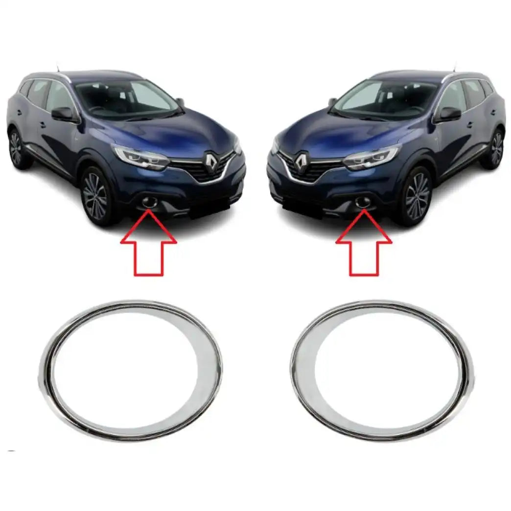 Kadjar Sis Farı Çerçeve Krom Nikelajı Montaj