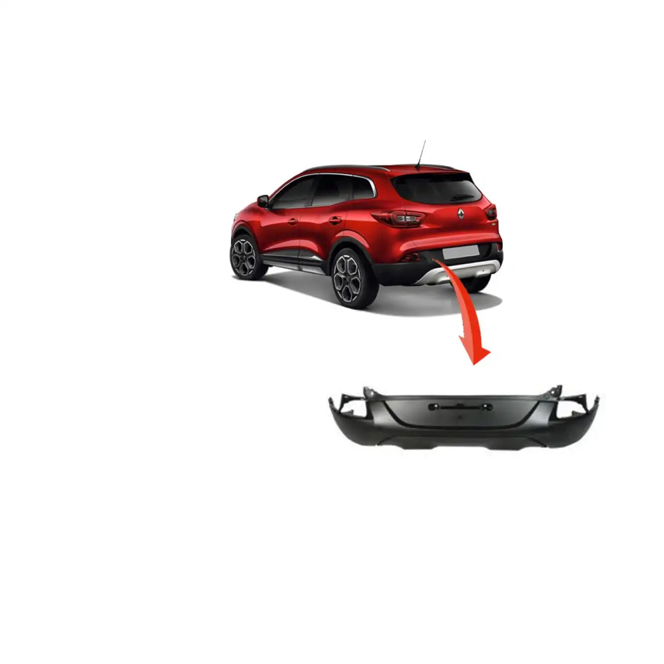 Kadjar Arka Tampon Montaj