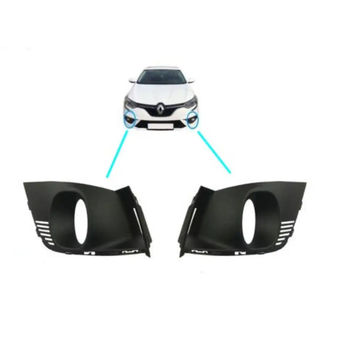 Megane Sis Farı Çerçevesi Montaj