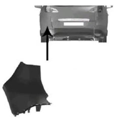 Megane Arka Tampon Köşe Montaj