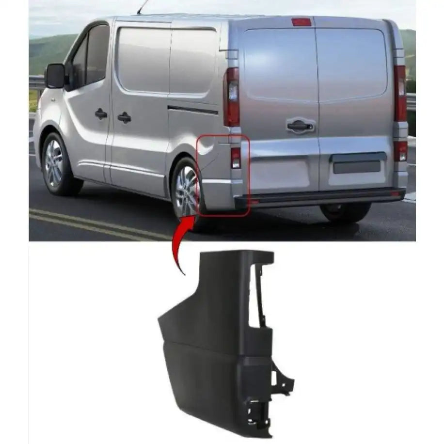 Trafic Arka Tampon Köşe Montaj