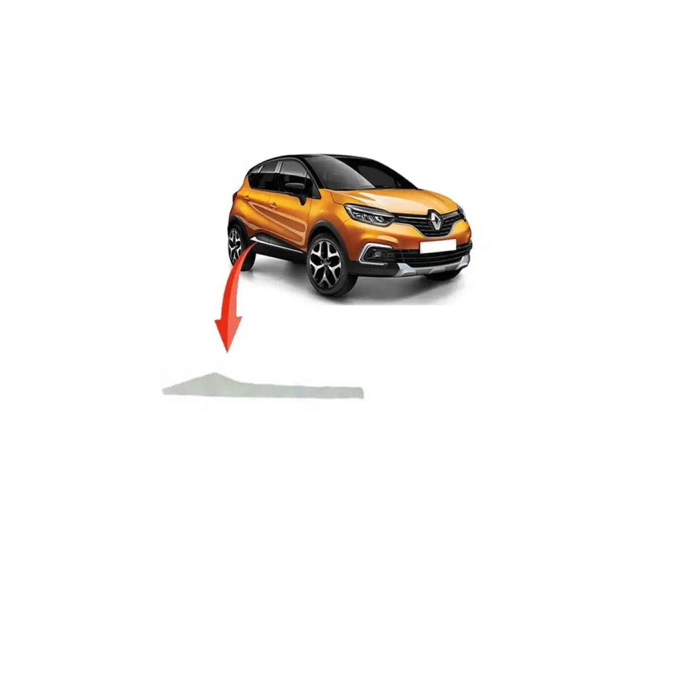 Captur Kapı Çıtası Üst Nikelajı Montaj