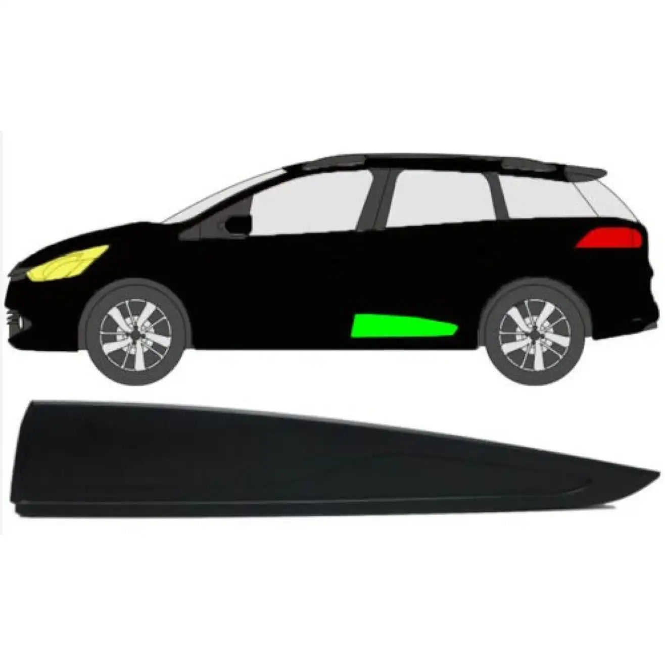 Clio Kapı Çıtası Montaj