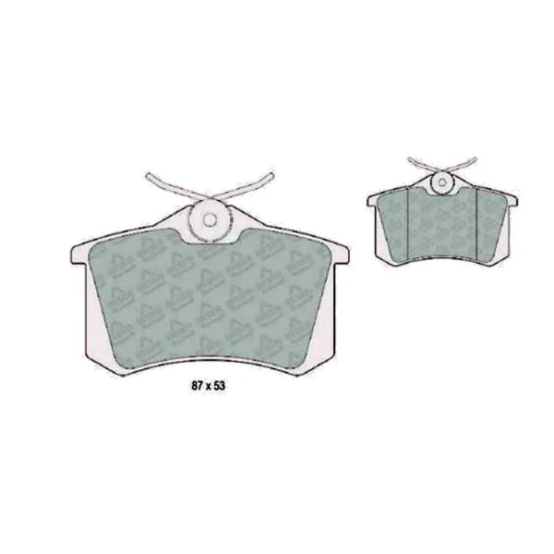 Modüs Arka Fren Balatası 2004-2009 Beşer 440600364R